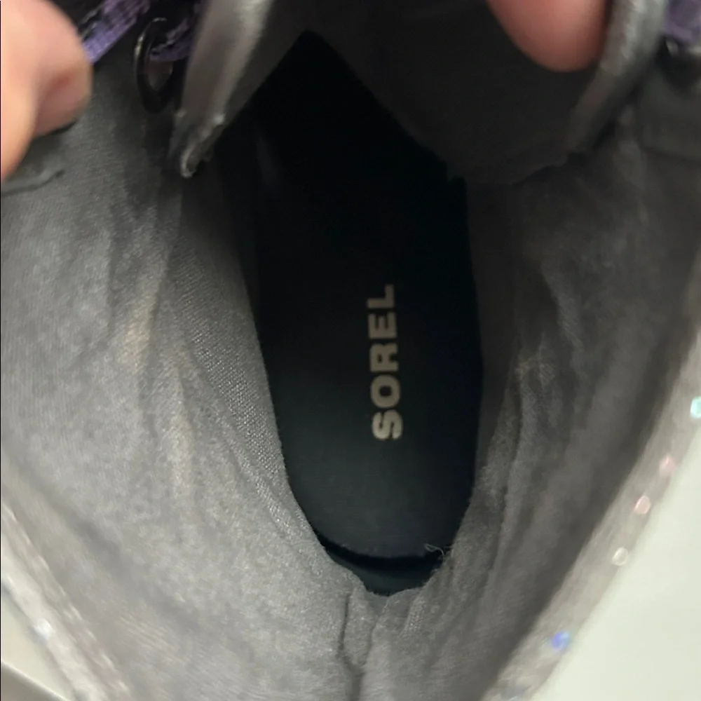 Sorel Lexie Ankle Boot Wedge Sparkle Waterproof